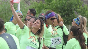 La maratón en la mina Gualcamayo fue copada por las mujeres