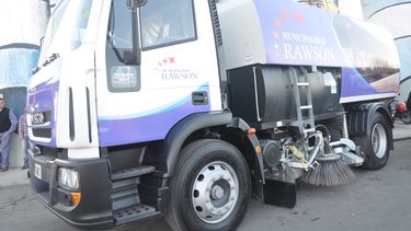 Rawson renueva el equipamiento de recolección de basura