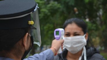 La Policía también medirá la temperatura para prevenir contagios