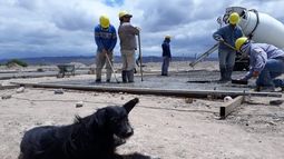La ‘Morocha’, la capataza de la obra del Predio Ferial de Chimbas