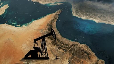 El estrecho de Ormuz, clave en el comercio global de petróleo y gas.