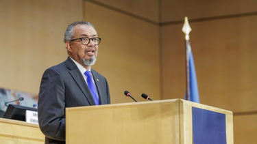 El director general de la Organización Mundial de la Salud (OMS), Tedros Adhanom Ghebreyesus.