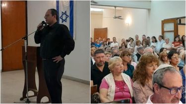 Leonardo Siere, presidente de la Sociedad Israelita de Beneficencia de San Juan.