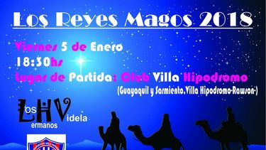 Atenti chicos: Cabalgata de Reyes en Villa Hipódromo