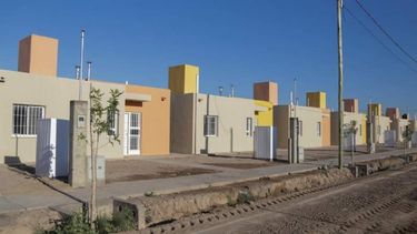 Entregan un barrio adjudicado en el megasorteo de Rawson