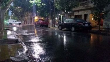 Hasta cuándo continuará la lluvia en San Juan.