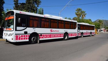 Extendieron el recorrido de una línea de la Red Tulum en un departamento alejado de San Juan