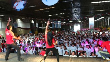 Más de mil niños y adolescentes se reunieron para debatir sobre adicciones