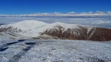 Así quedó la cordillera de Los Andes después de la nevada