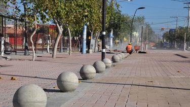 En Rawson, la nueva semipeatonal ya se muestra a pleno en la Torino