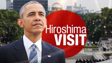 Barack Obama llega a Hiroshima en visita histórica