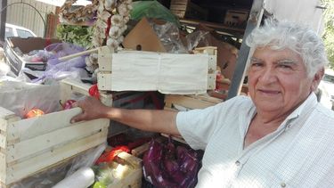 Fermín, pasión verdulera sobre ruedas