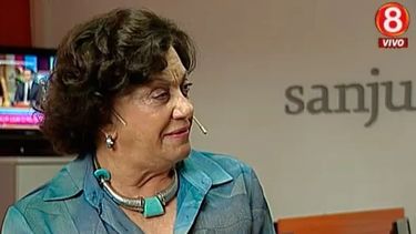 Murió la reconocida conductora de la TV sanjuanina, Nina Galván