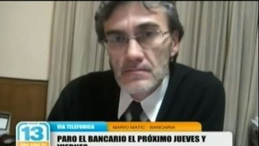 Sólo tres bancos harán paro este jueves y viernes