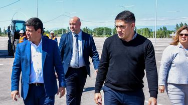 Autoridades sanjuaninas recorrieron el predio donde se realizará la feria temática de la Fiesta Nacional del Sol