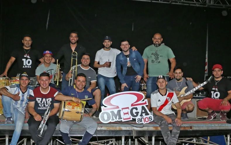 La banda. El grupo Omega fue denunciado el domingo último en la Comisaría 37ma con asiento en Caucete.