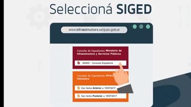 Infraestructura implementó el seguimiento de expedientes on line