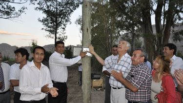 En Zonda ya disfrutan de viviendas nuevas, más luz y un playón deportivo
