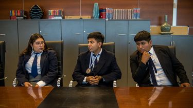 Alumnos de una escuela de Sarmiento fueron distinguidos en una Feria Nacional de Ciencias