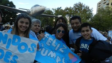 El mejor regalo de cumple para el sobreviviente del Belgrano