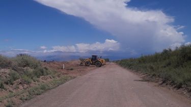 Inician la pavimentación del Circuito Fiorito en Sarmiento