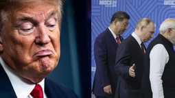 Inesperada reflexión de Trump: Perdimos a Rusia y a India