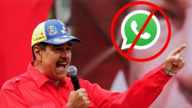 Nicolás Maduro le declaró la guerra a WhatsApp