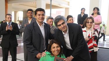 Con canciones, danzas y distinciones reconocieron a personas con discapacidad