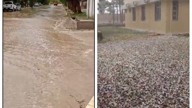 Crecidas en Jáchal y granizo en Iglesia y Zonda: así se vivió la fuerte tormenta de este jueves