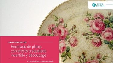 Para aprovechar el verano: aprendé decoupage