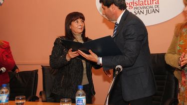 Susana Trimarco es Huésped de Honor de San Juan