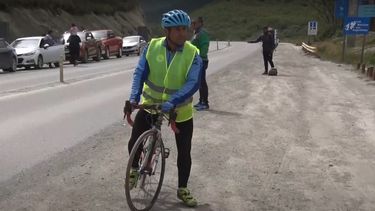 El ciclista sanjuanino con Parkinson logró unir La Quiaca con Ushuaia