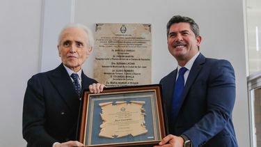 José Carreras fue distinguido como Huésped de Honor en San Juan por el gobernador Marcelo Orrego