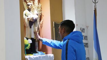 Agradecimientos al por mayor, lo que une a los devotos de San Cayetano en Chimbas