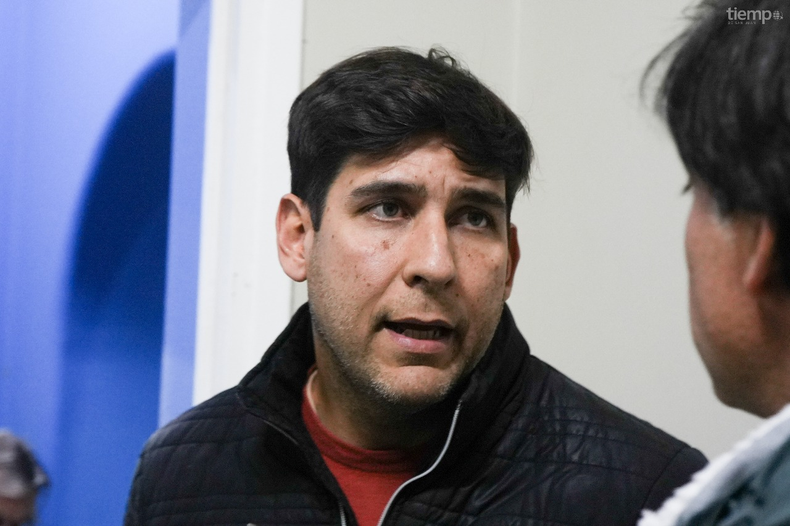 El presidente de la Junta de Rivadavia, Facundo Perrone.