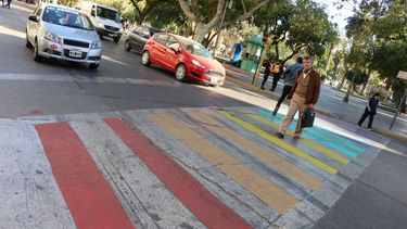 El centro en colores para el Día de la Comunidad LGBT