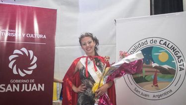 Calingasta eligió reina, la primera candidata mamá a la corona del Sol