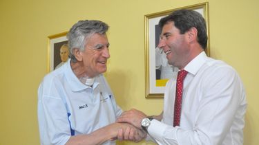 Gioja llega a San Juan el viernes