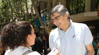 Molina, encabezando la cruzada sobre la no violencia hacia la mujer