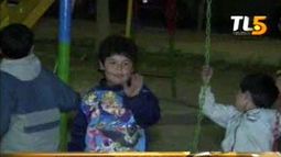 En Alto de Sierra los chicos disfrutan de la remodelada plaza