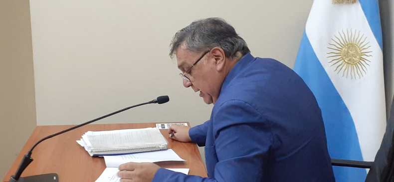 El juez de garantías Alberto Caballero. El juez de garantías Alberto Caballero.