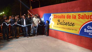 Orrego dejó inaugurado el Circuito de Salud Balcarce