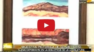 Inauguraron una nueva muestra pictórica en la Legislatura