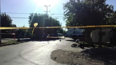 motociclista muerto - Tiempo de San Juan