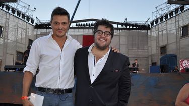 Antes del show, Barassi y Di Luciano hicieron una previa imperdible