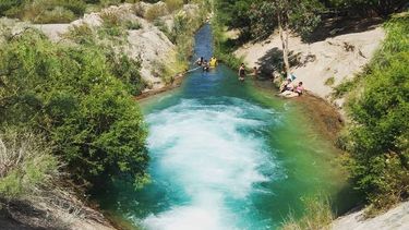 Un paraíso escondido sanjuanino, furor en las redes
