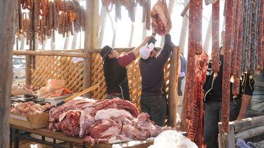 En Rawson celebraron por el éxito del carneo español