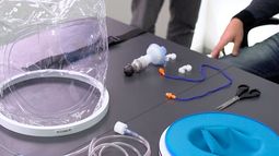 Casco de oxígeno: qué es y cómo funciona el nuevo sistema que San Juan implementó en pacientes con COVID