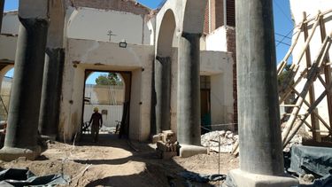 Los secretos de la resurrección del templo de Jáchal