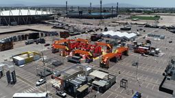 El predio del Estadio del Bicentenario está listo para vivir la Fiesta Nacional del Sol 2024.